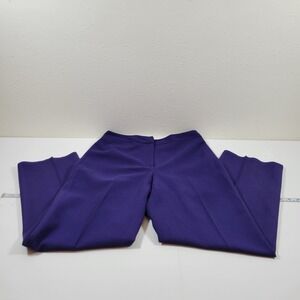 Talbots Petites Women's 100 Percent Wool Pants Bootcut Size 6 Purple